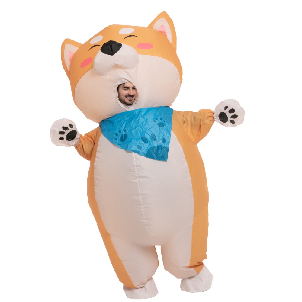Dresses - Adult Shiba Inu Inflatable Costume, Full