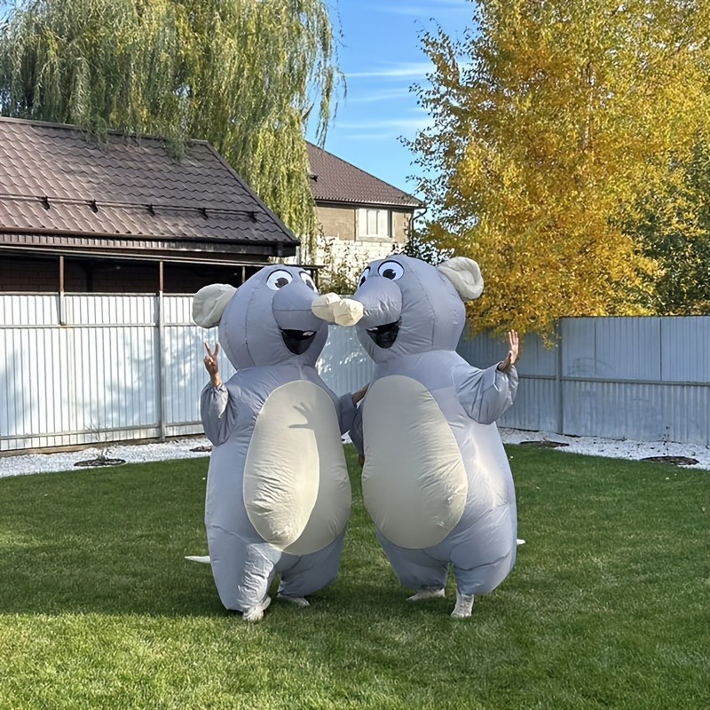 Dresses - Adult Inflatable Rat Blow Up Costume