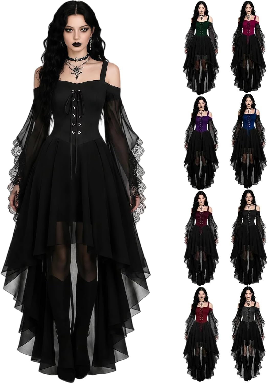Dresses - Costumes Witch Dress Women 2026 Halloween