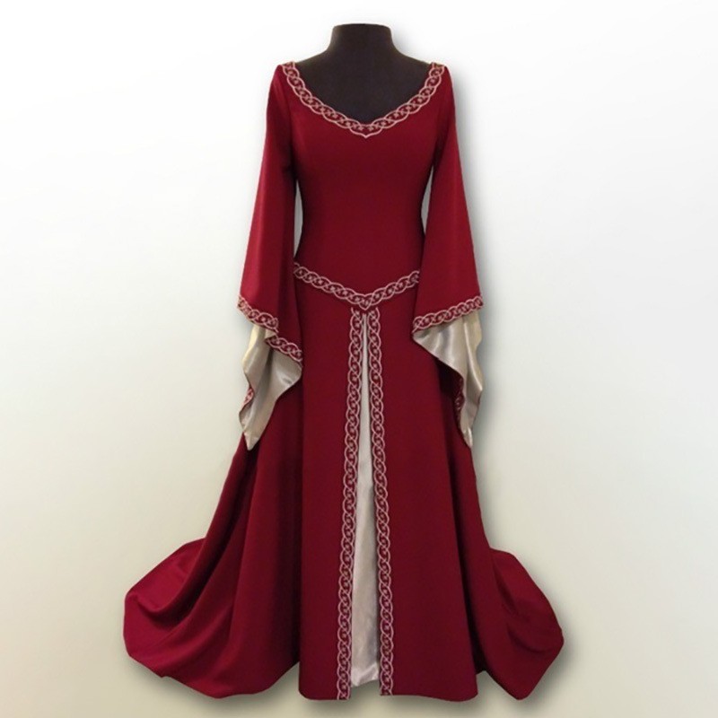 Round Neck Long Sleeve Dress w - Dresses review and price