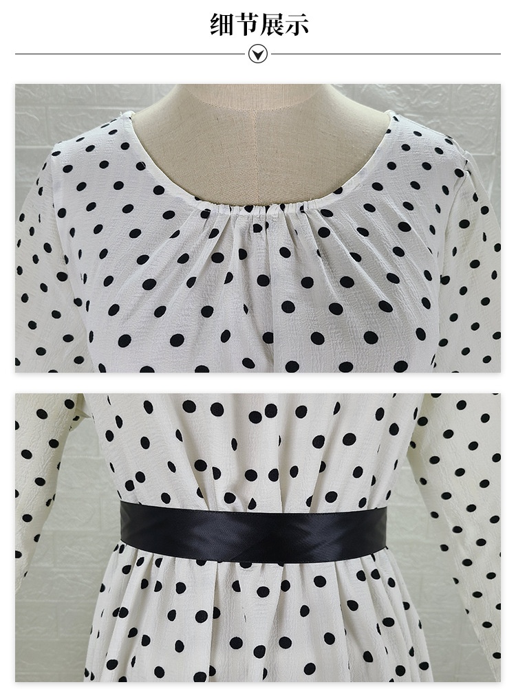 Medieval polka dot dress Hallo - Dresses review and price