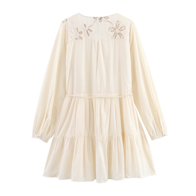 MUJER Flower Embroidered Mini  - Boho Summer Beach Maxi Dress review and price