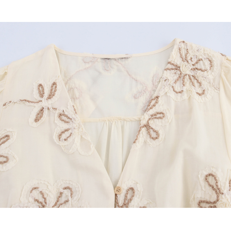 MUJER Flower Embroidered Mini  - Boho Summer Beach Maxi Dress review and price
