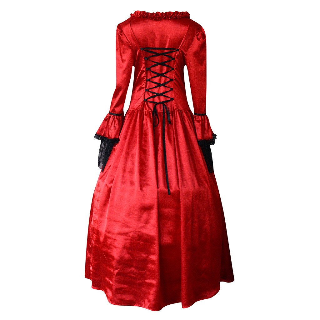 Patchwork Long Bell Sleeve Dre - Dresses review and price