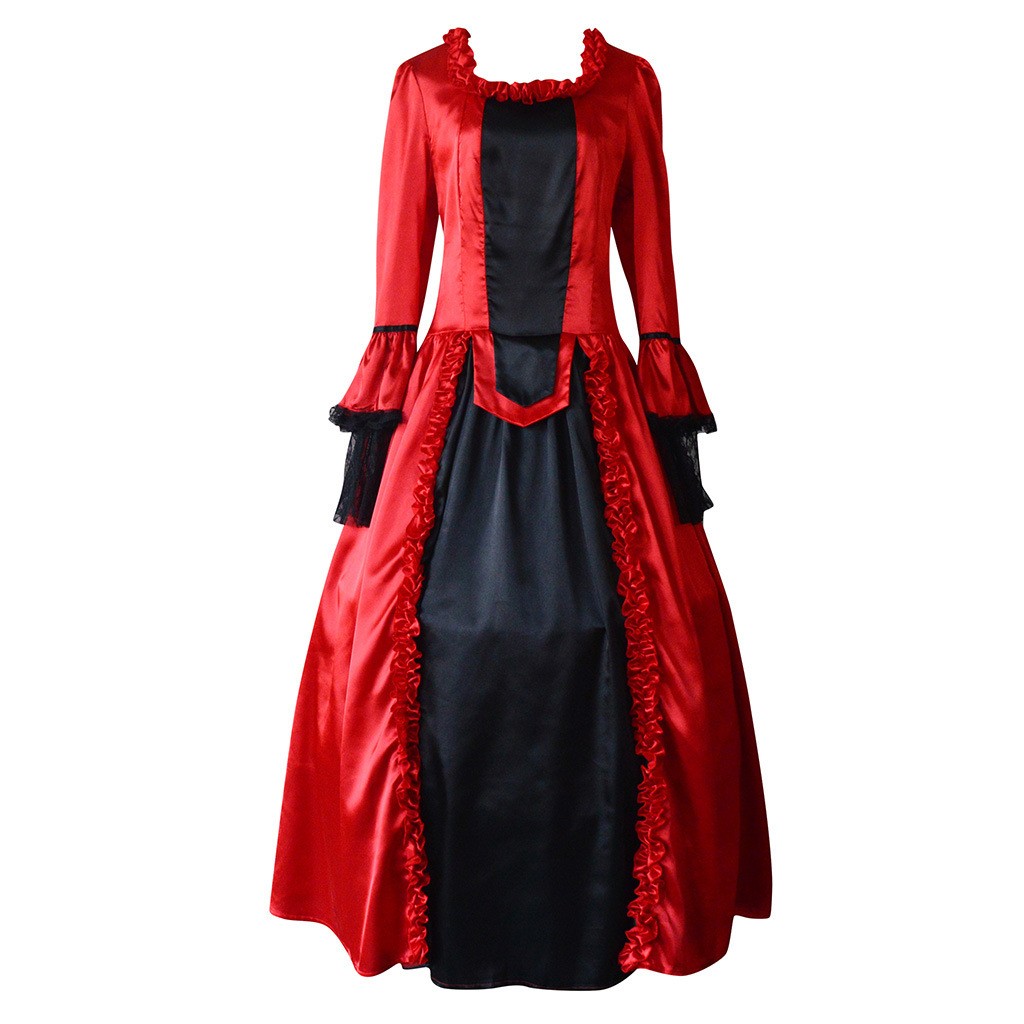 Patchwork Long Bell Sleeve Dre - Dresses review and price