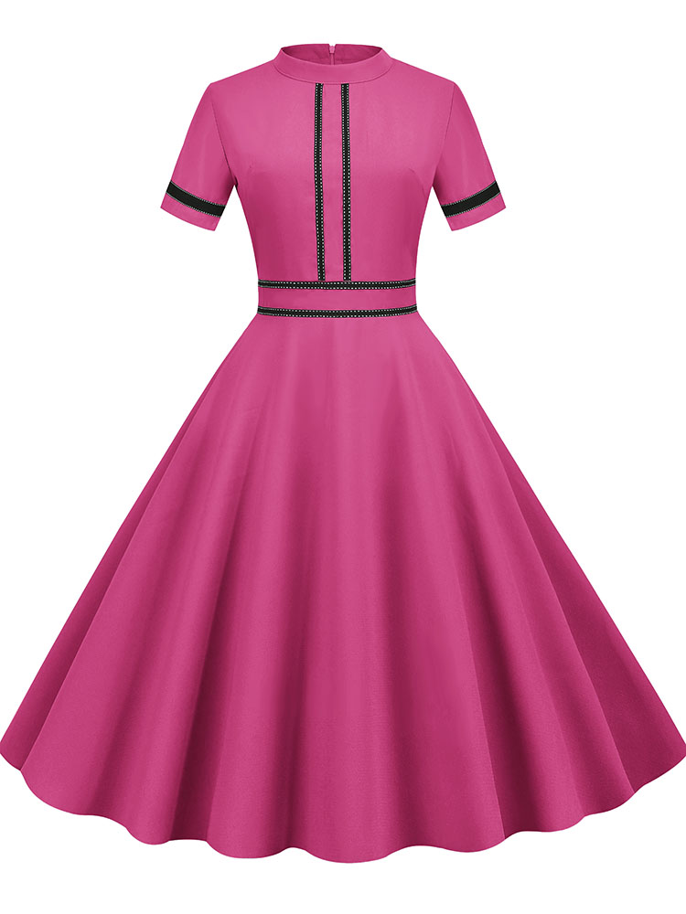Elegant Solid Women's Summer D - French Vintage Floral Midi Dress review and price