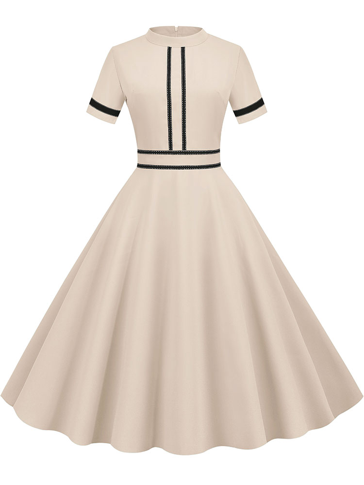 Elegant Solid Women's Summer D - French Vintage Floral Midi Dress review and price
