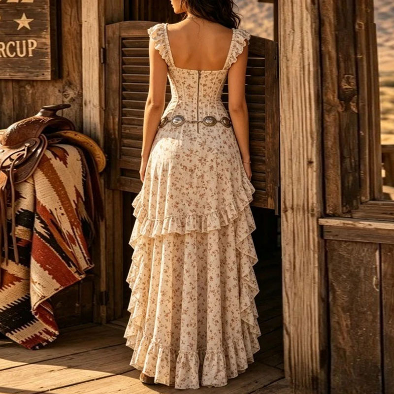 Women Floral Print Maxi Dress  - Boho Summer Beach Maxi Dress review and price