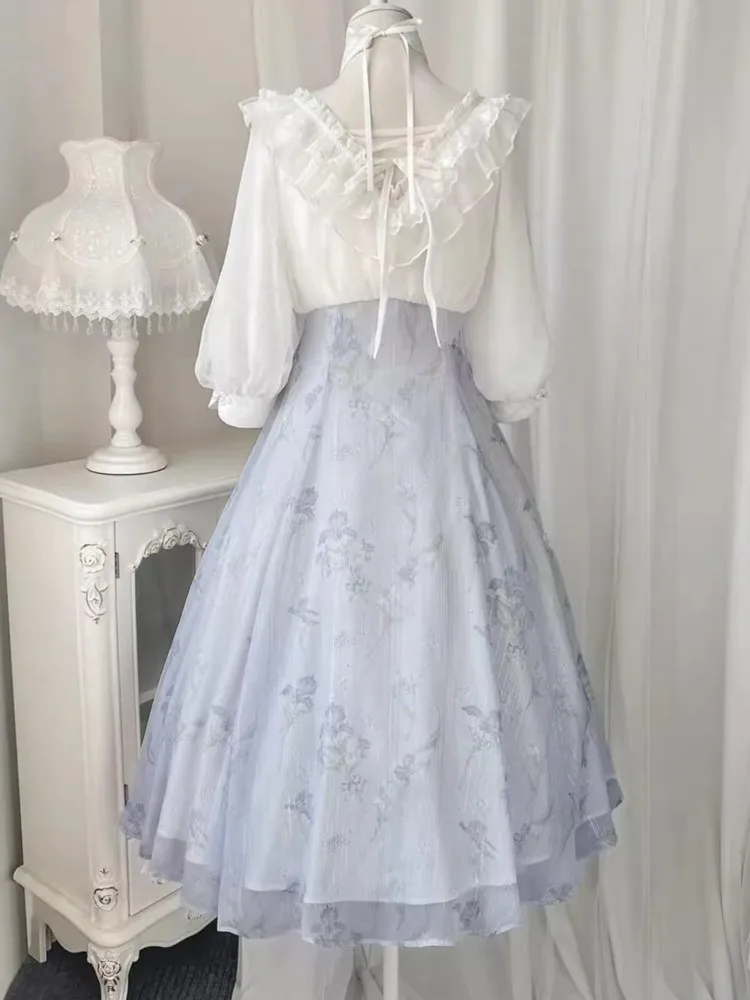 Elelgant Women Summer French V - French Vintage Floral Midi Dress review and price