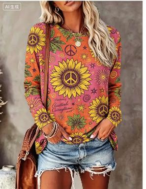 Women Long Sleeve T‑Shirt Hipp - Blouses review and price