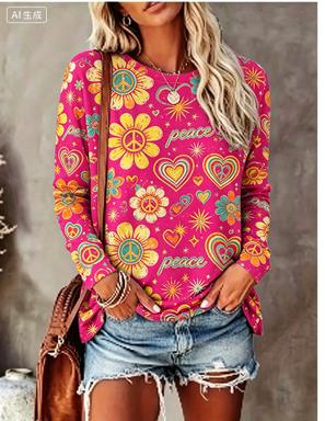 Women Long Sleeve T‑Shirt Hipp - Blouses review and price