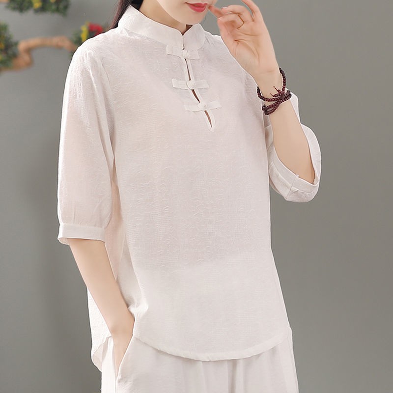 Pullover Crew Neck Blouse Regu - Blouses review and price