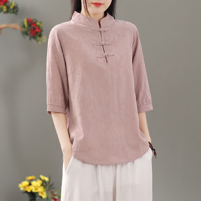 Pullover Crew Neck Blouse Regu - Blouses review and price