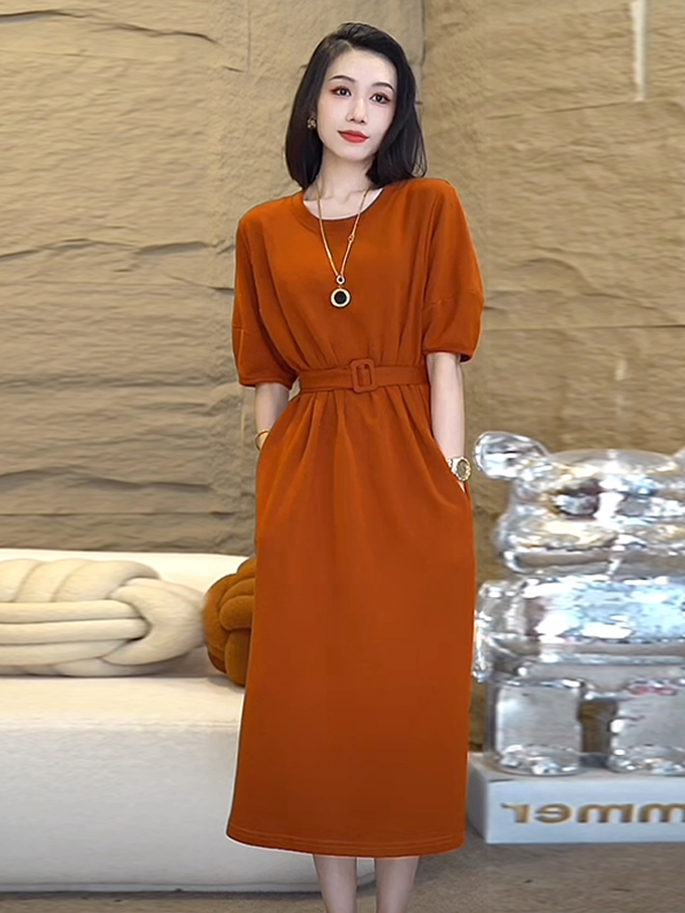 Klein Blue Women's Summer Casu - Korean Style A Line Shirt Dress review and price
