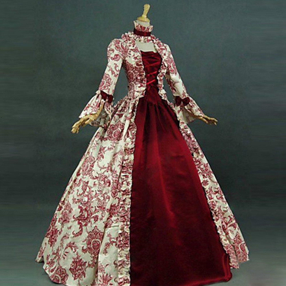 Printed Long Sleeve Dress High - Dresses review and price