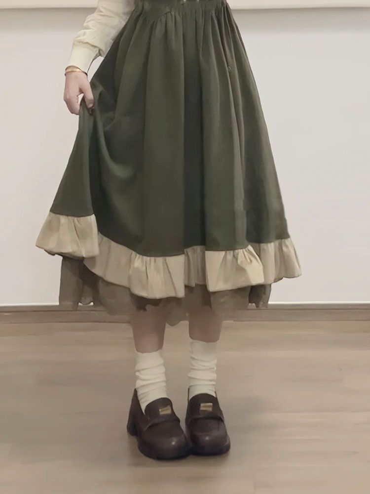 2025 New Japanese Korean Kawai - Korean Style A Line Shirt Dress review and price