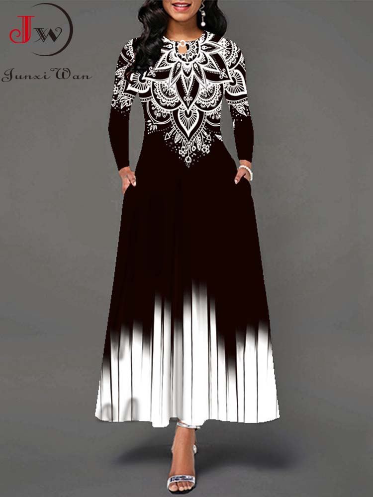 Spring Autumn Boho Long Dresse - Boho Summer Beach Maxi Dress review and price