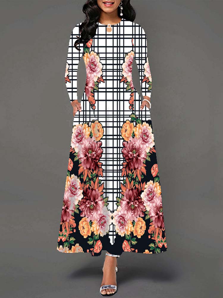 Spring Autumn Boho Long Dresse - Boho Summer Beach Maxi Dress review and price