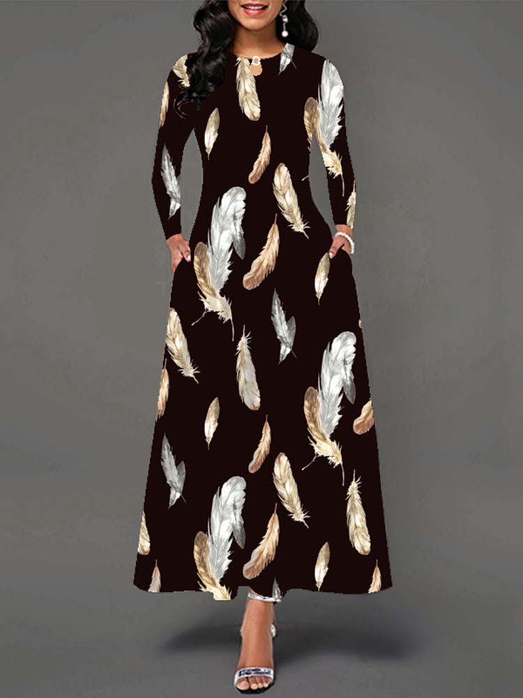 Spring Autumn Boho Long Dresse - Boho Summer Beach Maxi Dress review and price